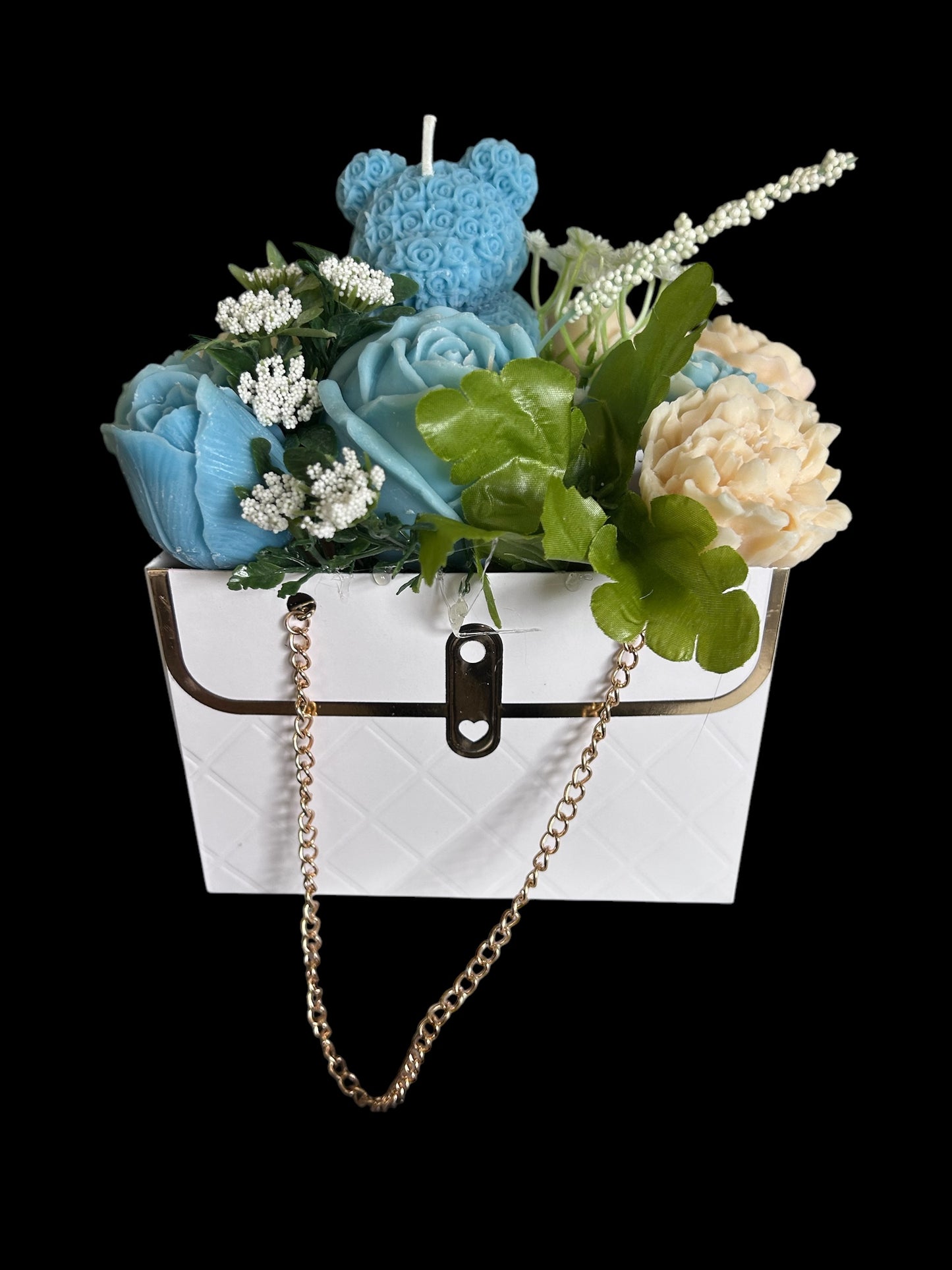 Baby Boy Purse Bouquet 1252